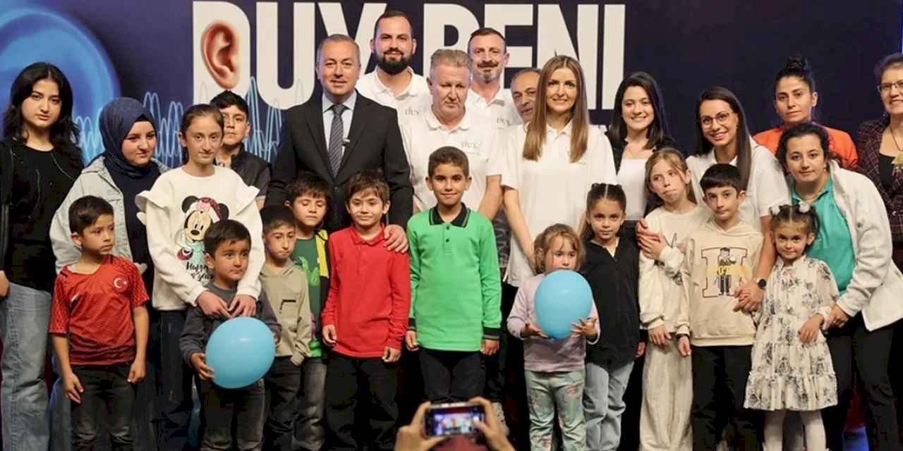 Sivas Belediyesi öncülüğünde 50 çocuk işitme cihazına kavuştu