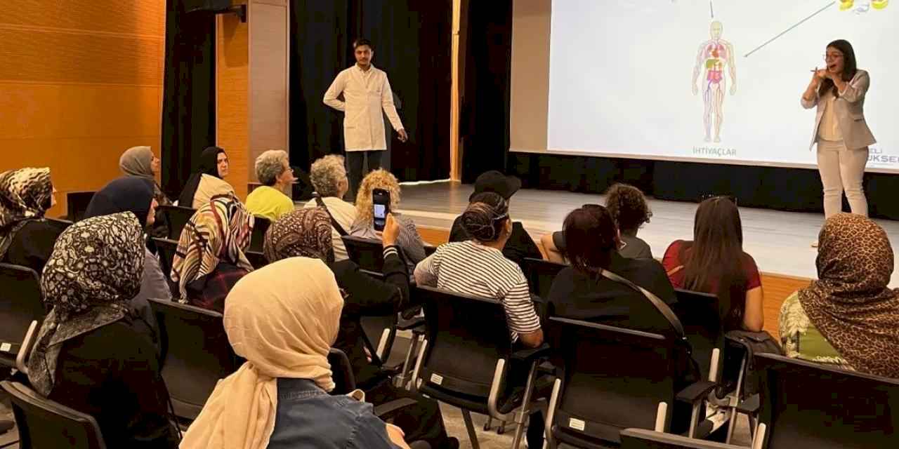 Kocaeli'de işaret diliyle sağlıklı beslenme eğitimi