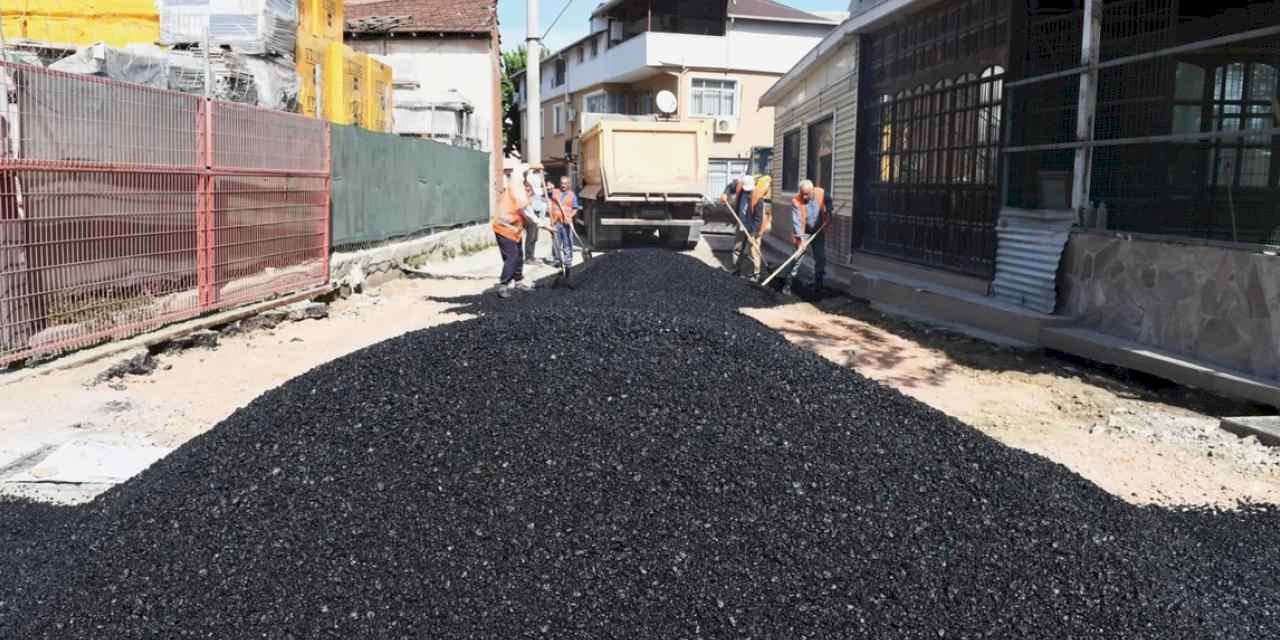 Bursa Osmangazi’de 9 ayda 29 bin ton asfalt yaması