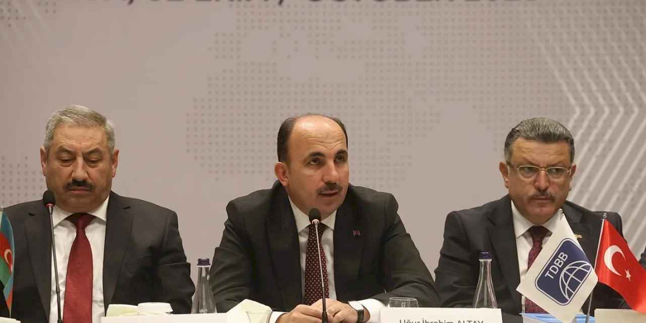 TDBB Başkanı Altay: İsrail’in durdurulması dünya insanlığı için zaruret