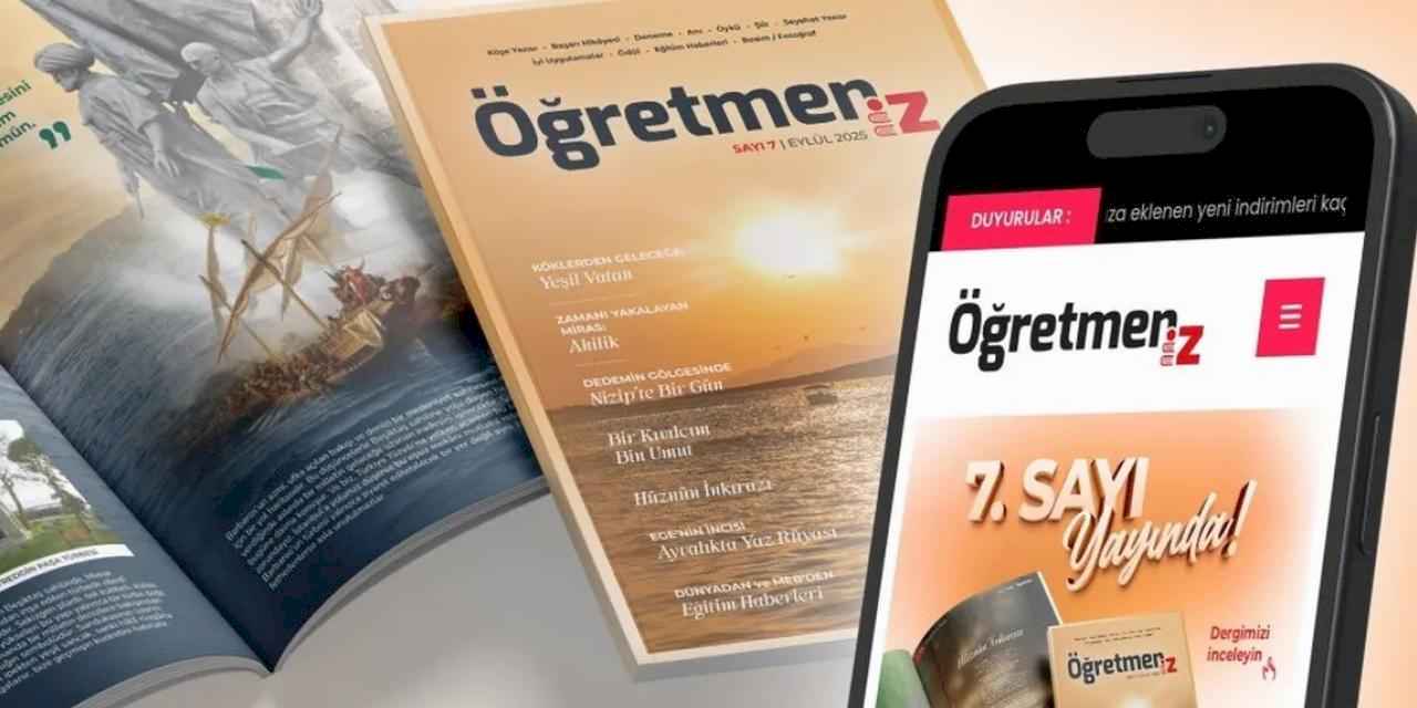 MEB, 'ÖğretmenİZ'in yeni sayısını yayımladı