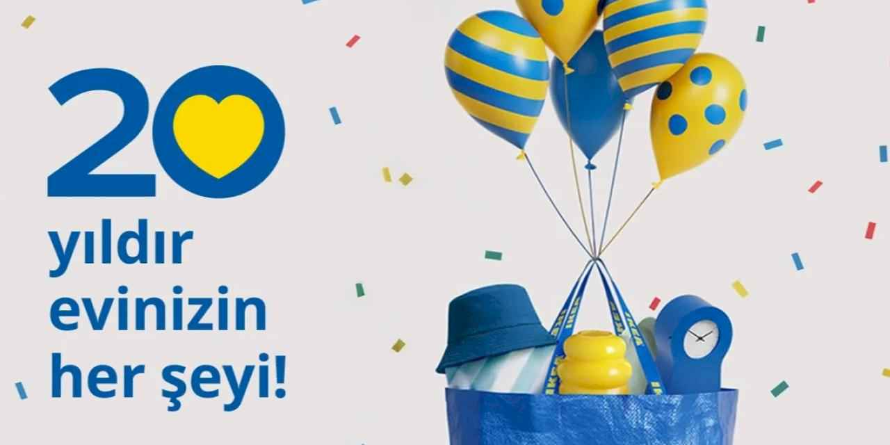 IKEA Türkiye 20. Yılını Sürprizlerle Kutluyor