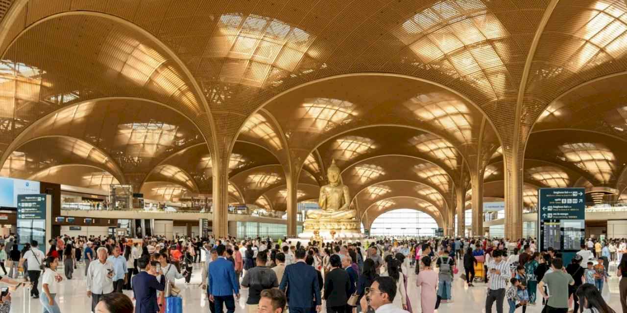 Angkor Mirası ve Modern Mimarinin Buluşması Techo Uluslararası Havalimanı Hizmete Açıldı!