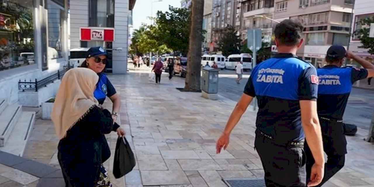 Denizli Büyükşehir Zabıta dilencilere göz açtırmıyor