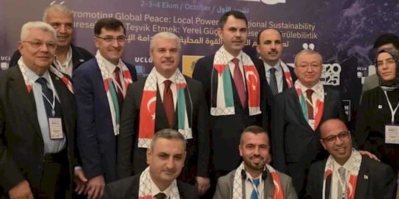 Eyüp Kahveci UCLG-MEWA 2025 Kongresi'nde