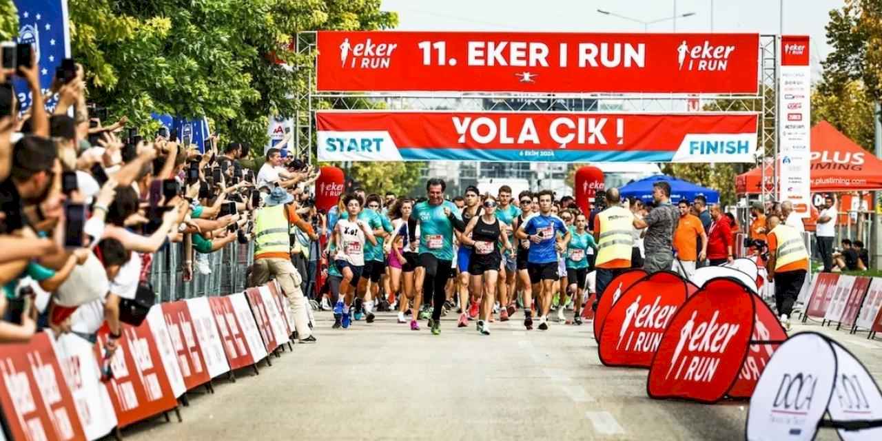 12. Eker I Run, 5 bine yakın katılımcının coşkulu adımlarıyla başlıyor