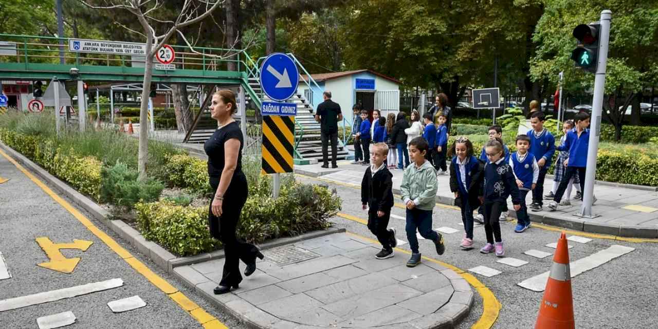 ABB'den çocuklara trafik eğitimi