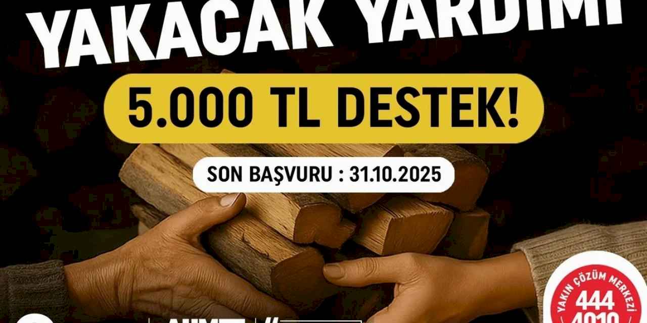 Balıkesir Büyükşehir'den 'yakacak' yardımı