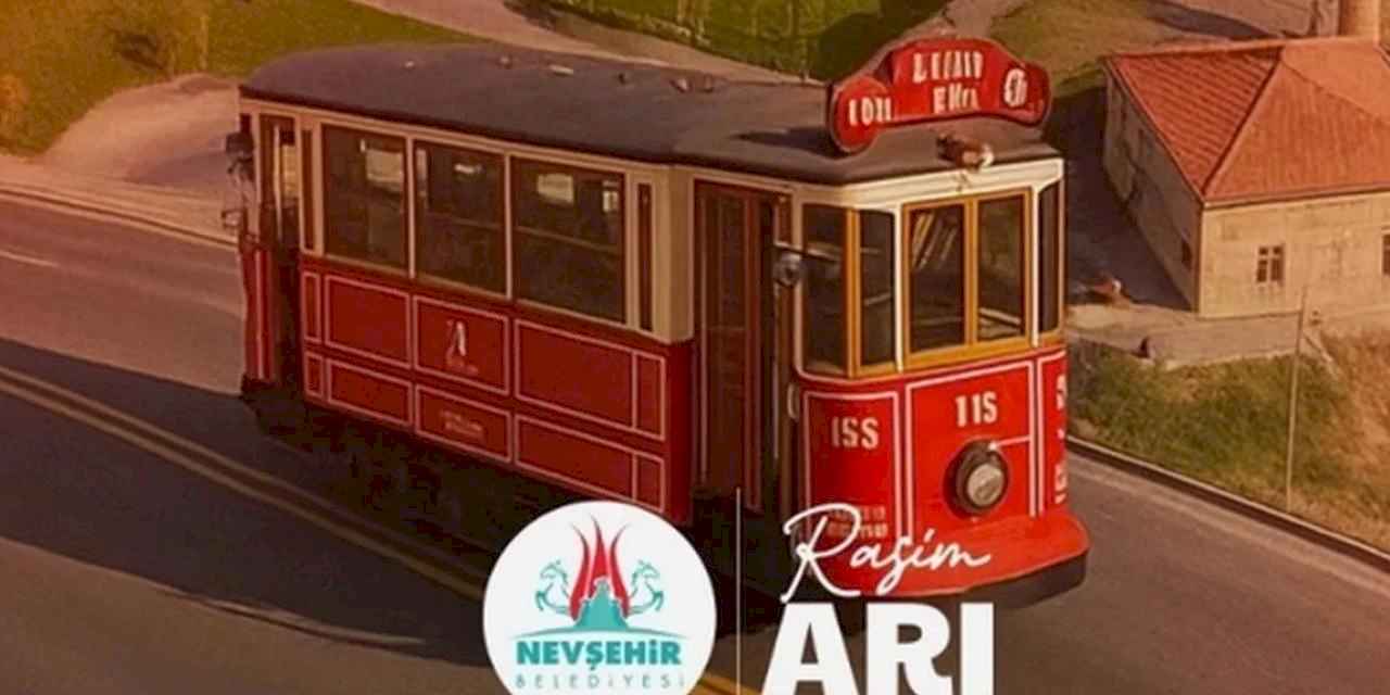 Nevşehir'in nostaljik tramvayı yola çıkıyor