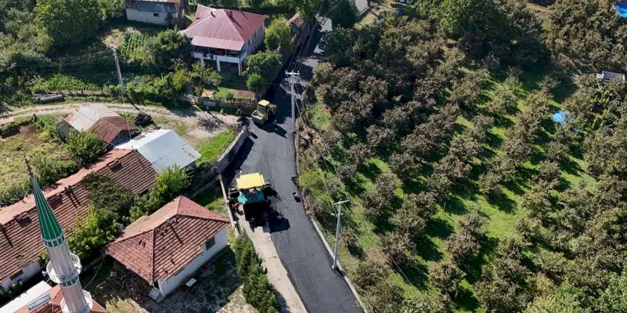 Sakarya Akyazı'nın kırsal yolları Büyükşehir'le güzelleşiyor