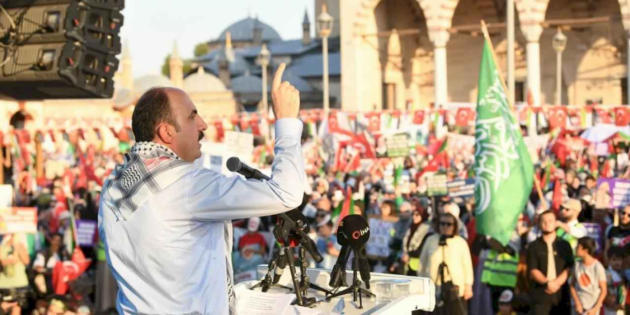 Başkan Altay tüm Konyalıları yürüyüşe davet etti