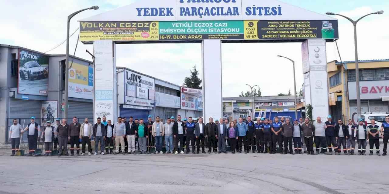 Nilüfer Belediyesi’nden Beşevler Sanayi Sitesi’nde Kapsamlı Temizlik