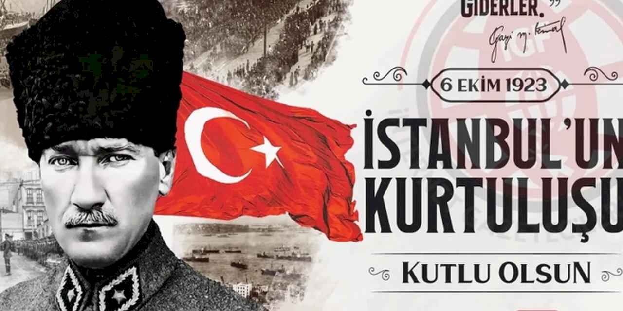 İstanbul'un gurur günü... Düşman işgalinden kurtuluşunun 102. yıl dönümü