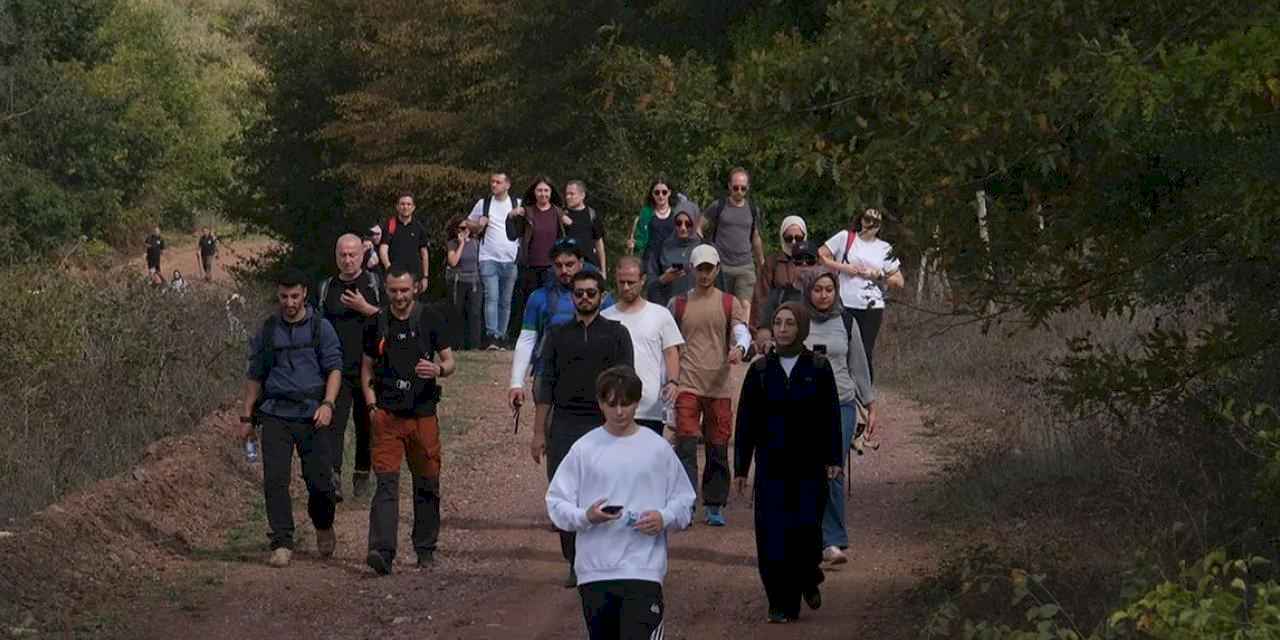 Tabiat aşıklarından Sakarya'da sonbahar klasiği