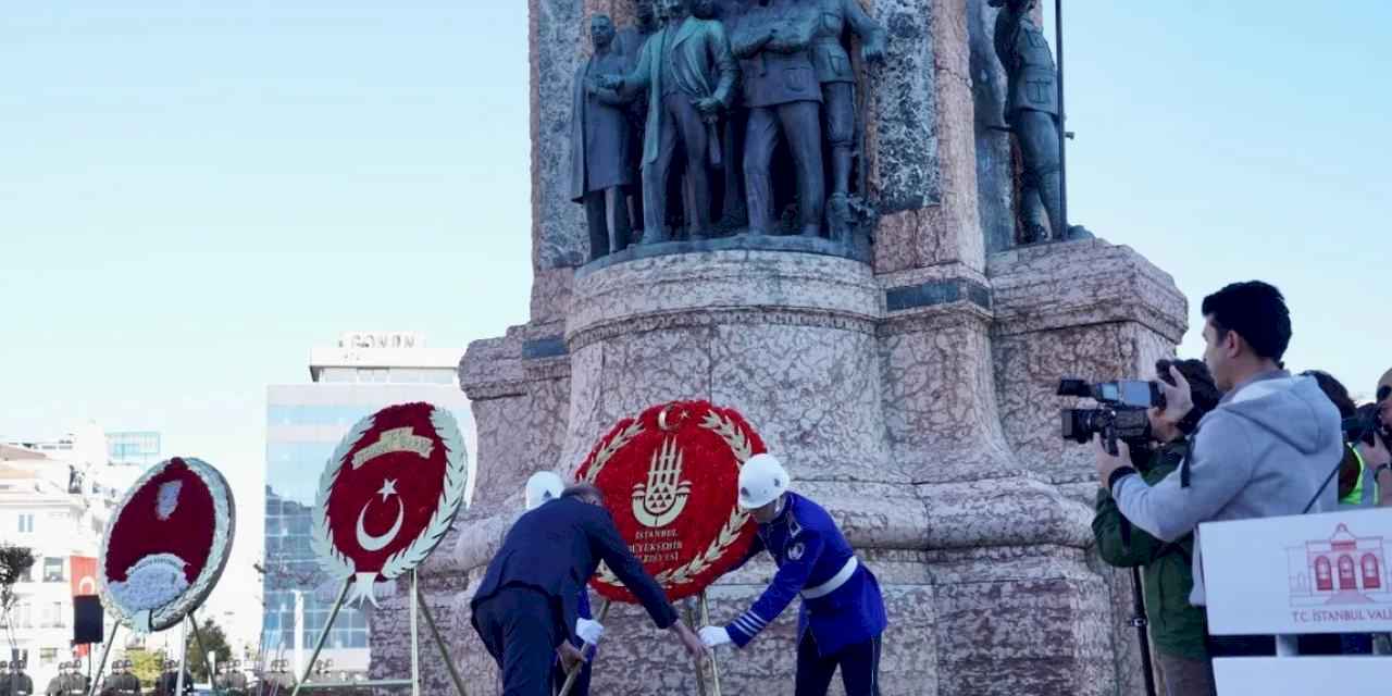 İstanbul'un kurtuluşu Taksim'de kutlandı