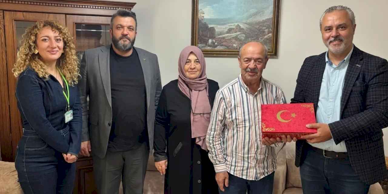 İzmit'te Kıbrıs Gazilerine vefa ziyareti