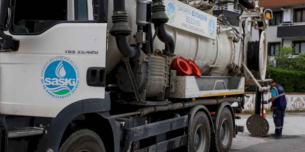 SASKİ kuvvetli yağış uyarılarıyla sahada