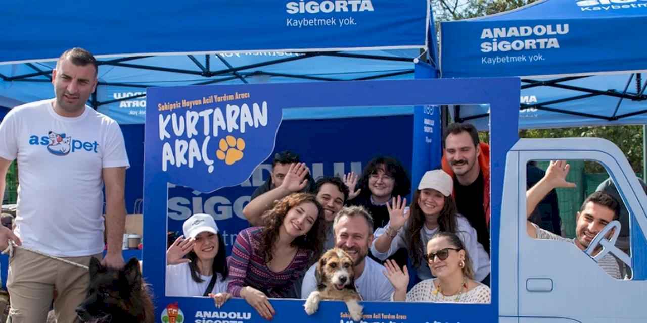 Anadolu Sigorta’nın Kurtaran Aracı, Dünya Hayvanları Koruma Günü Festivali’nde Tanıtıldı