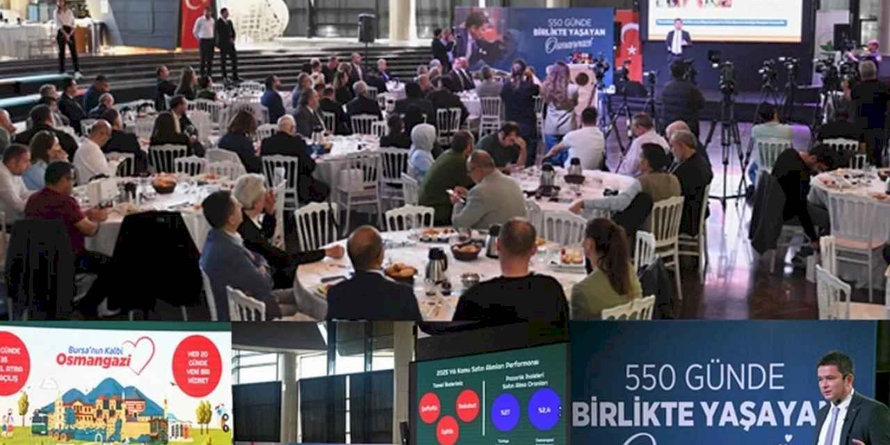 Erkan Aydın 550 günün hesabını verdi: Bütçeyi iyi kullanarak tasarrufları hizmete çevirdi