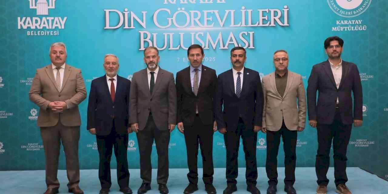 Konya Karatay'da din görevlileri unutulmadı
