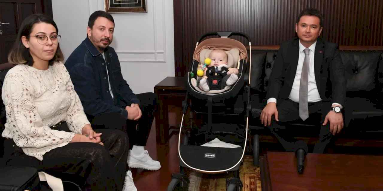 Başkan Aydın’dan SMA hastası Çağan Ata Baran’a destek çağrısı