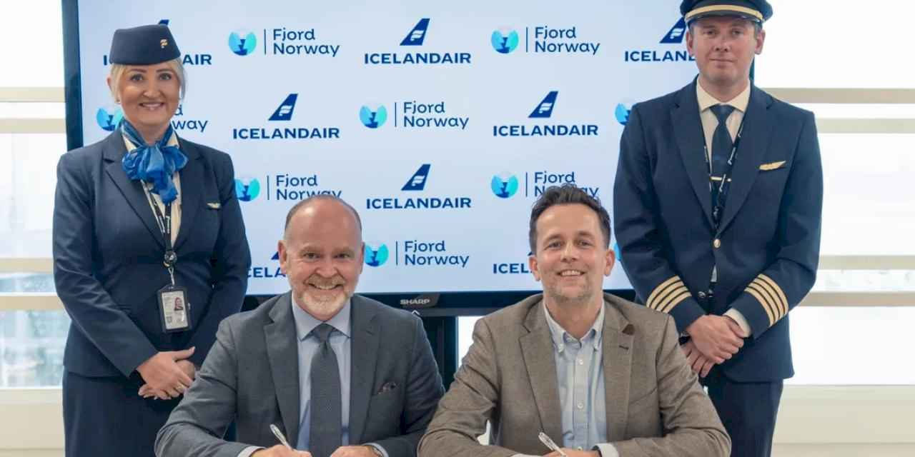 Icelandair ve Fjord Norway’den  Batı Norveç’e Uzanan Yeni İş Birliği