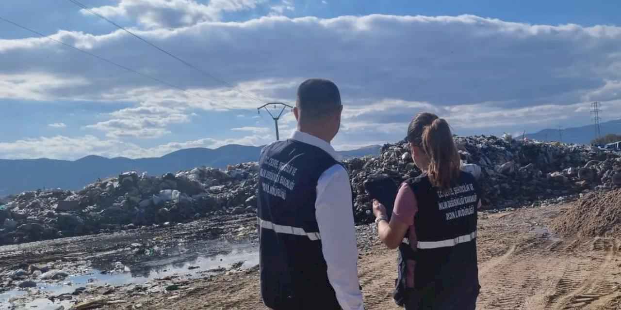 Aydın'da açık alan çöpe 1,9 milyon TL'lik ceza!