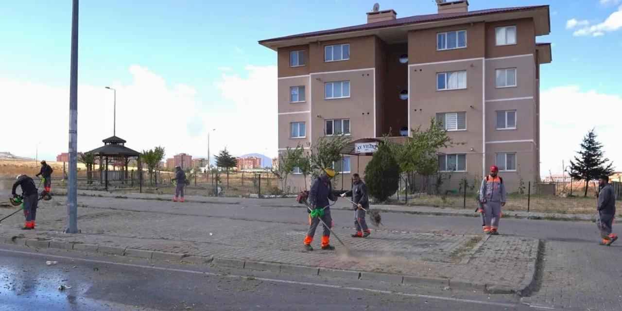 Kayseri Melikgazi'de genel sonbahat temizliği