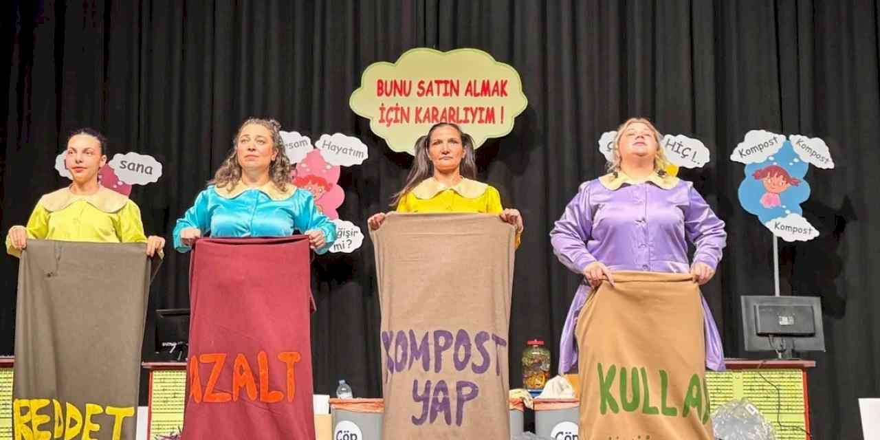 Sıfır atık tiyatrosu 10 bin çocuğa ulaşacak