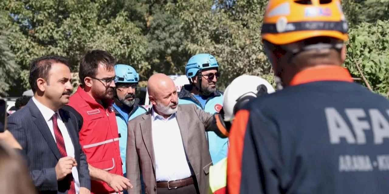 Kayseri Kocasinan'da öğrencilere afet eğitimi veriliyor