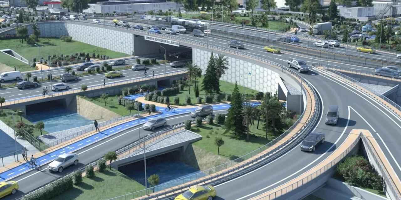 Sakarya'da Yazlık Katlı Kavşağı için geri sayım