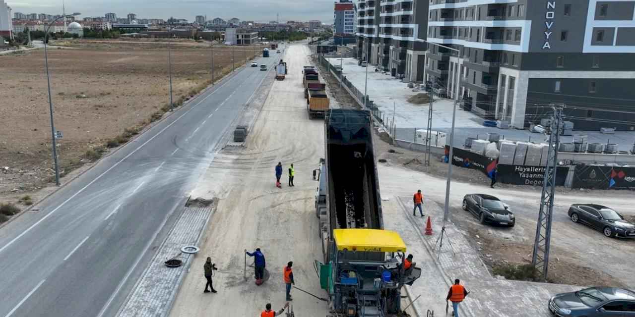 Konya Selçuklu'da yol konforu yükseliyor