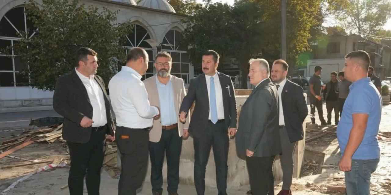 Bursa Yenişehir’e yeni meydan ve tarihi çeşme geliyor