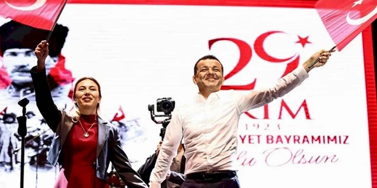 Cumhuriyet coşkusu Denizli’yi sardı