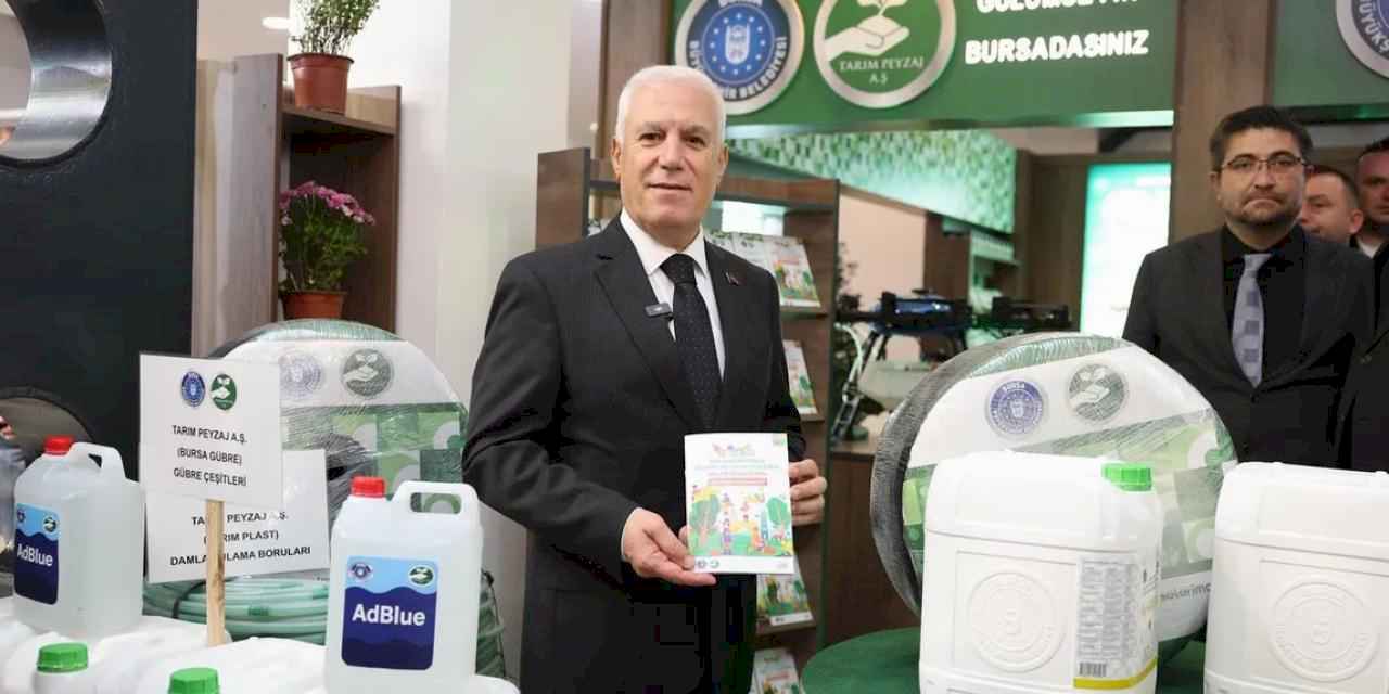 Bursa Büyükşehir'in projeleri Bursa Tarım Fuarı'na damga vurdu