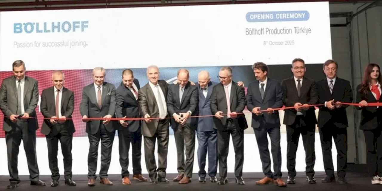 147 yıllık Alman devi İZBAŞ'ta üretime başladı