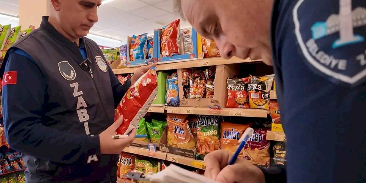 Bursa Yenişehir'de marketlere sıkı denetim