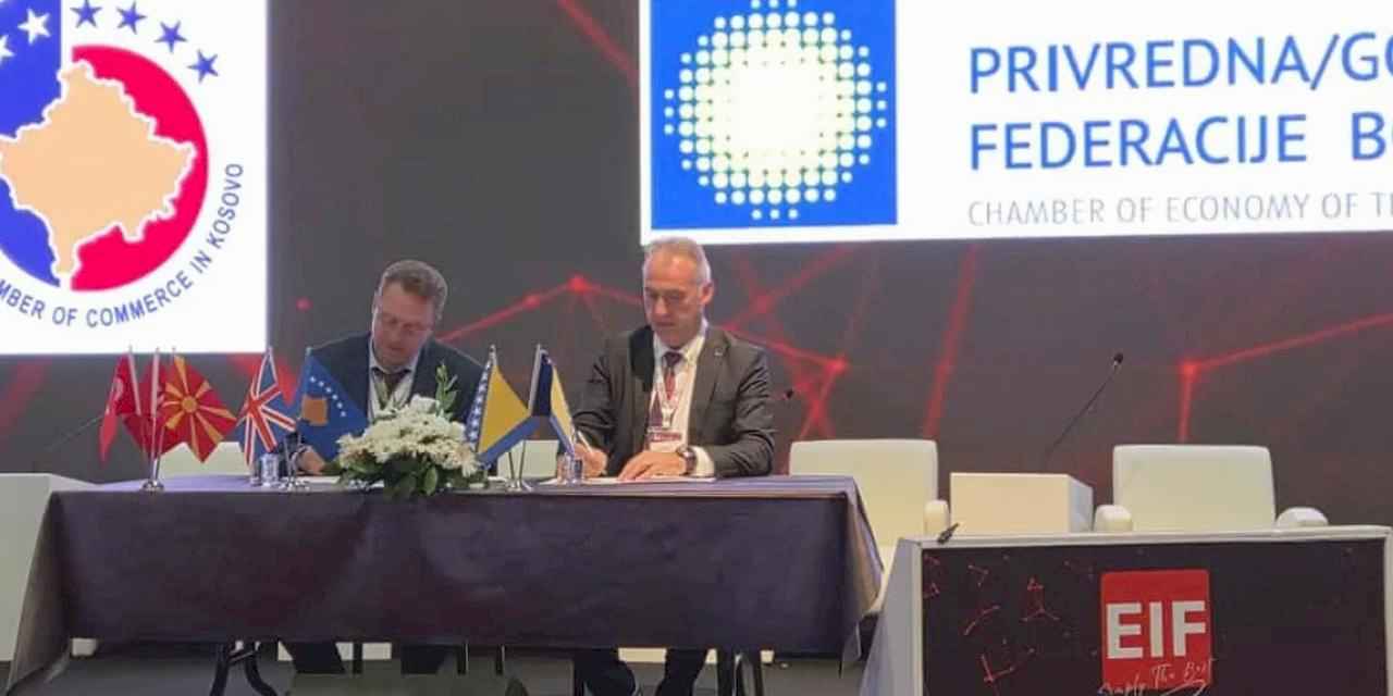 Kosova ve Bosna Hersek Ticaret Odaları'ndan Ticari Protokol
