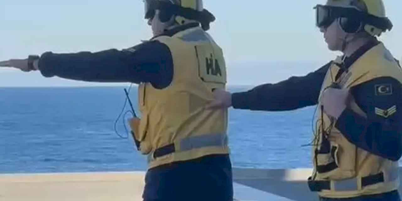 Denizkurdu-I 2025 Tatbikatı'nda seçkin gözlemci günü