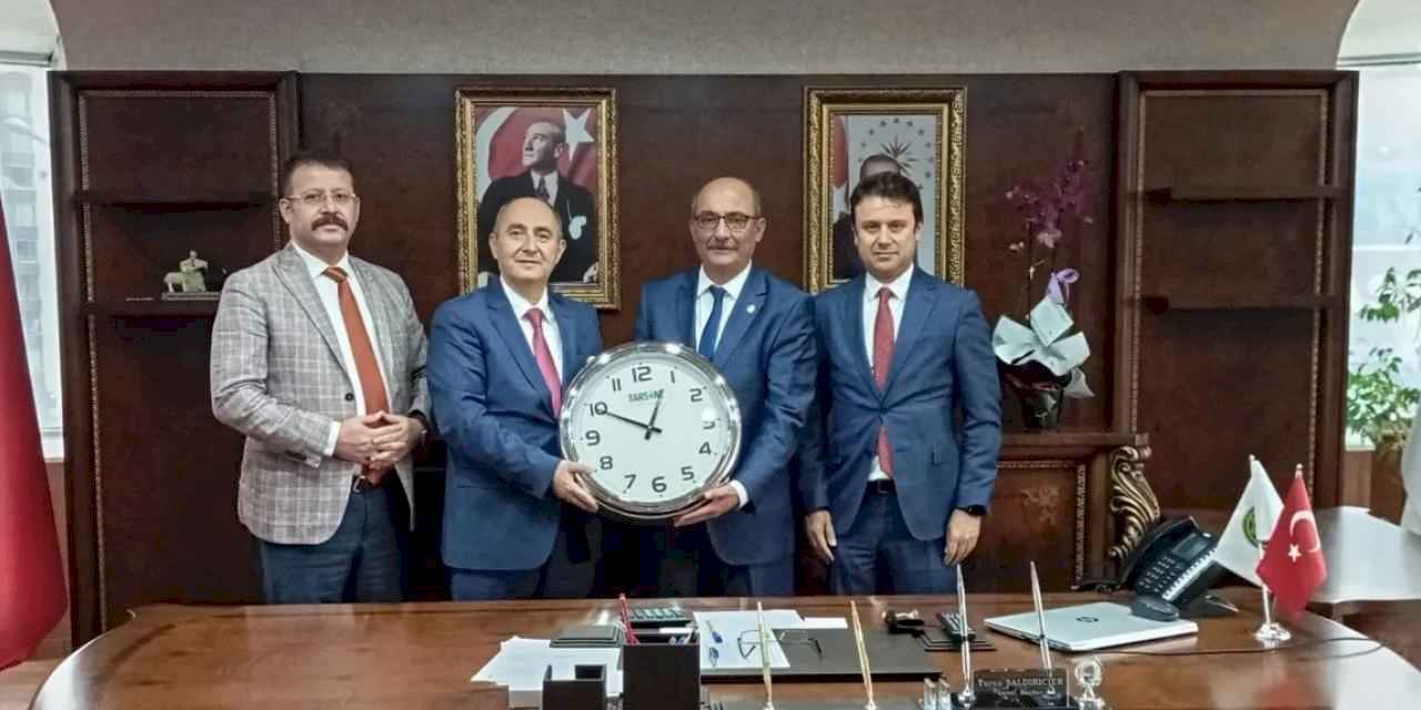 TARSİM’den Büyükbaş ve Küçükbaş Hayvan Yetiştiricileri Merkez Birlikleri’ne ziyaret