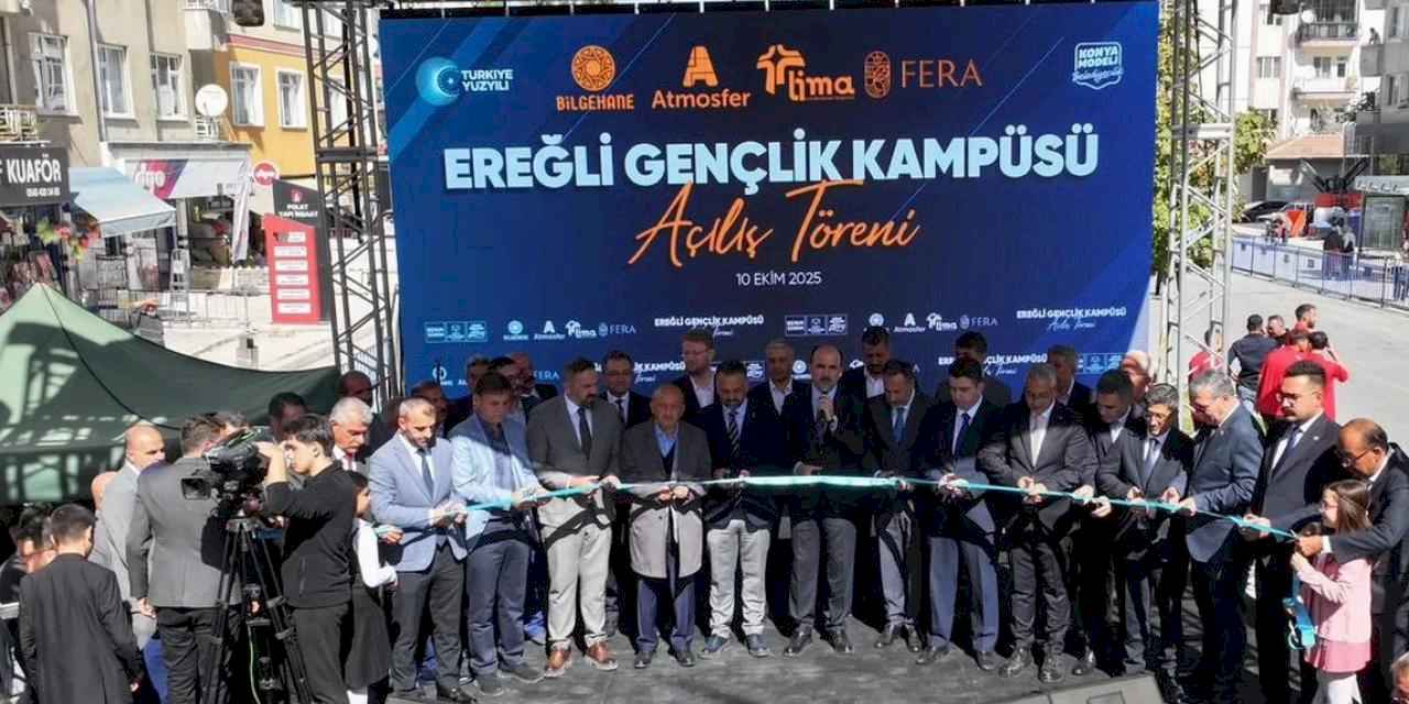 Konya Ereğli'de gençliğe yeni merkez