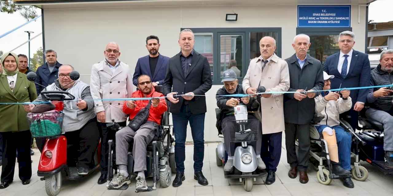 Sivas’ta engelsiz destek