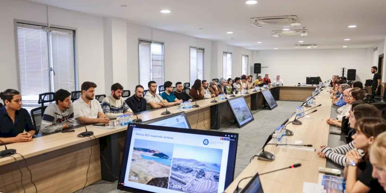 Sinop Üniversitesi Öğrencileri Akkuyu NGS Sahasını Ziyaret Etti