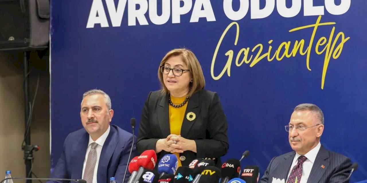 Gaziantep’e Avrupa'dan Ödül