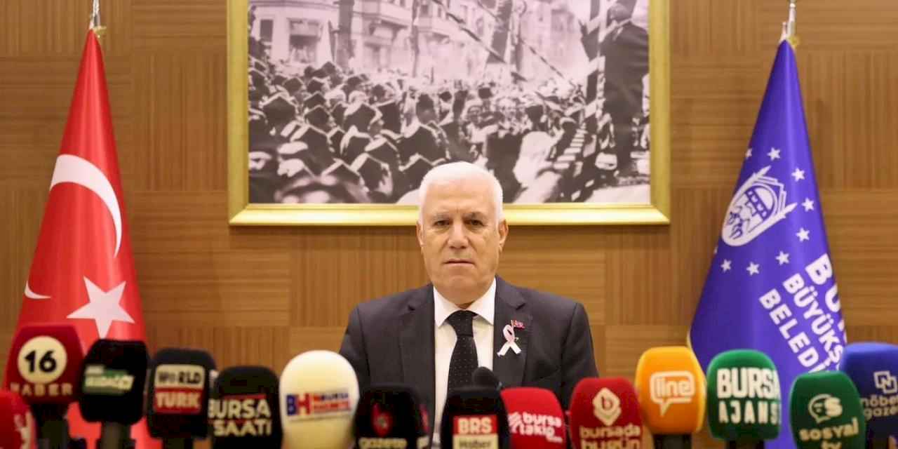 Bursa’daki su sorununa Başkan Bozbey’den açıklama