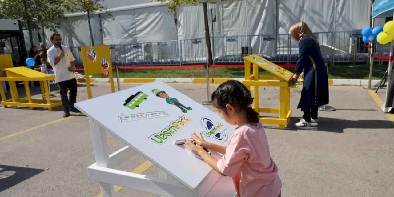 UlaşımPark standı miniklerin gözdesi oldu