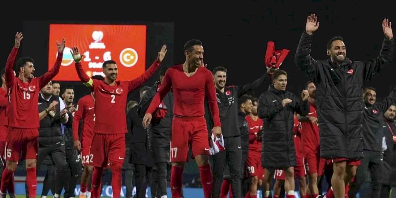 Bizim Çocuklar'dan tarihi zafer... Bulgaristan’ı 6-1 yendi!