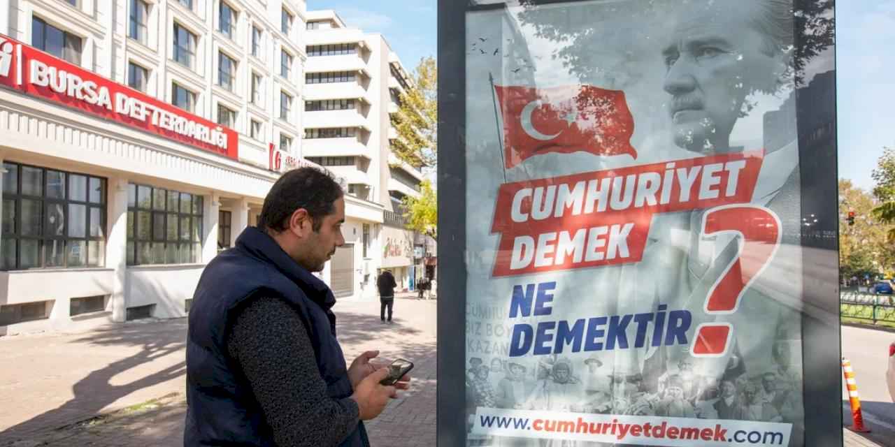 Bursa Büyükşehir'den Cumhuriyet coşkusuna yenilikçi proje