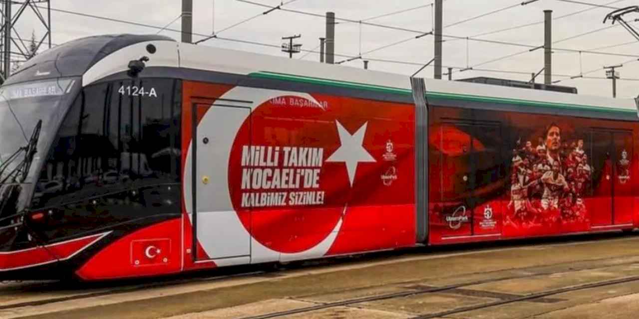 Kocaeli'de Başkan Büyükakın duyurdu... Tramvay maç saatinde ücretsiz