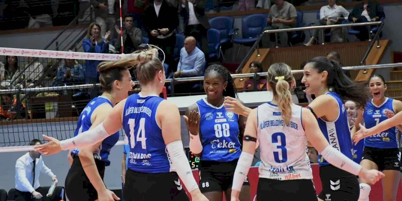 Nilüfer’in Sultanları Lige Galibiyetle Başladı